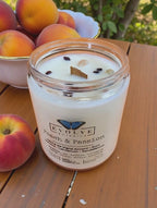 Classic 9oz Jam Jar - Peach & Passion