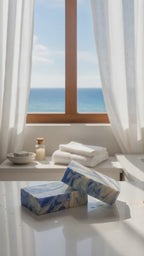 Seasonal Shea Butter Hand & Body Bar - Beach Linen (Exfoliating