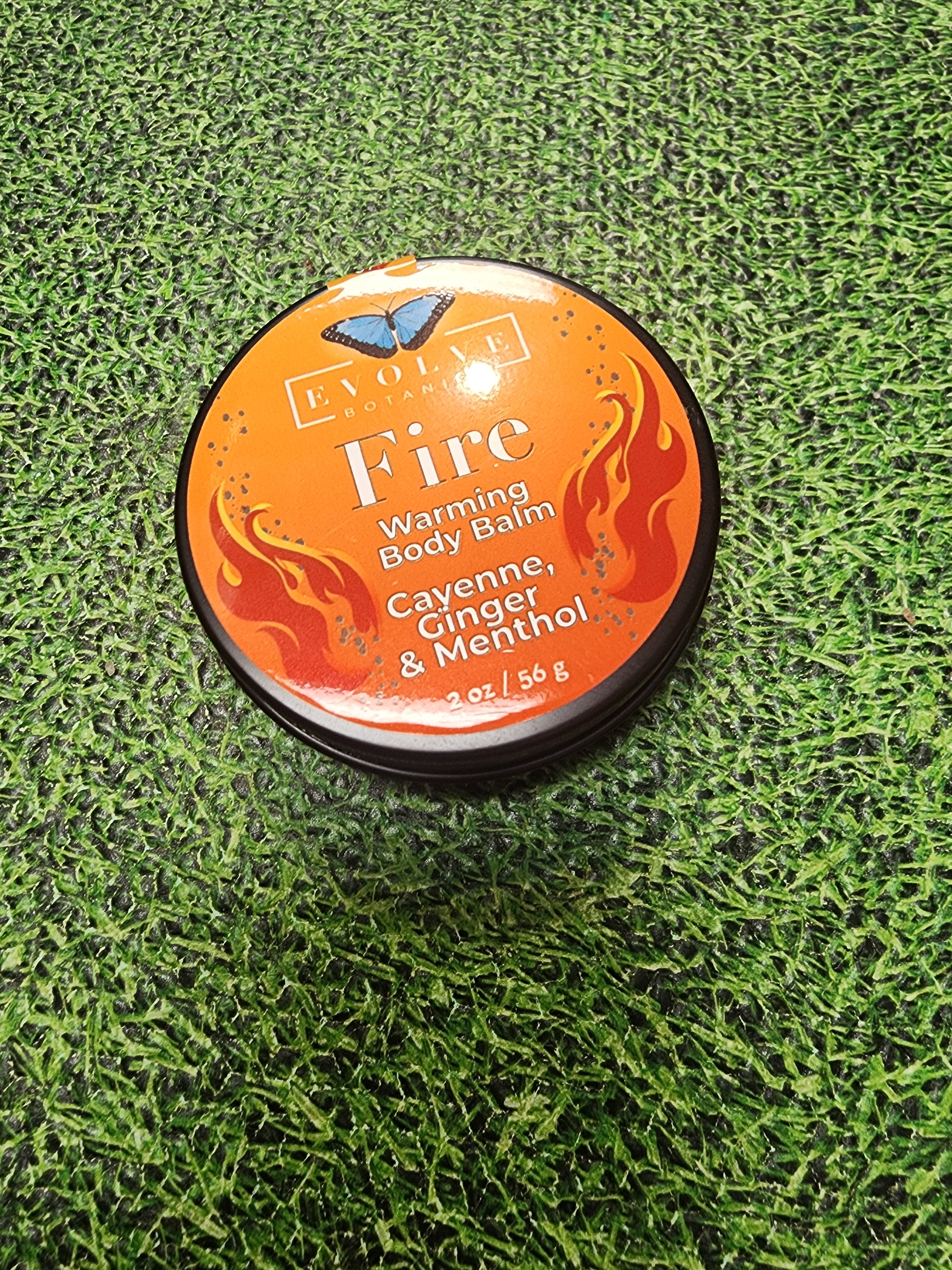 Fire Body Balm (Large 2oz) - Warming Muscle Balm for Deep Aches
