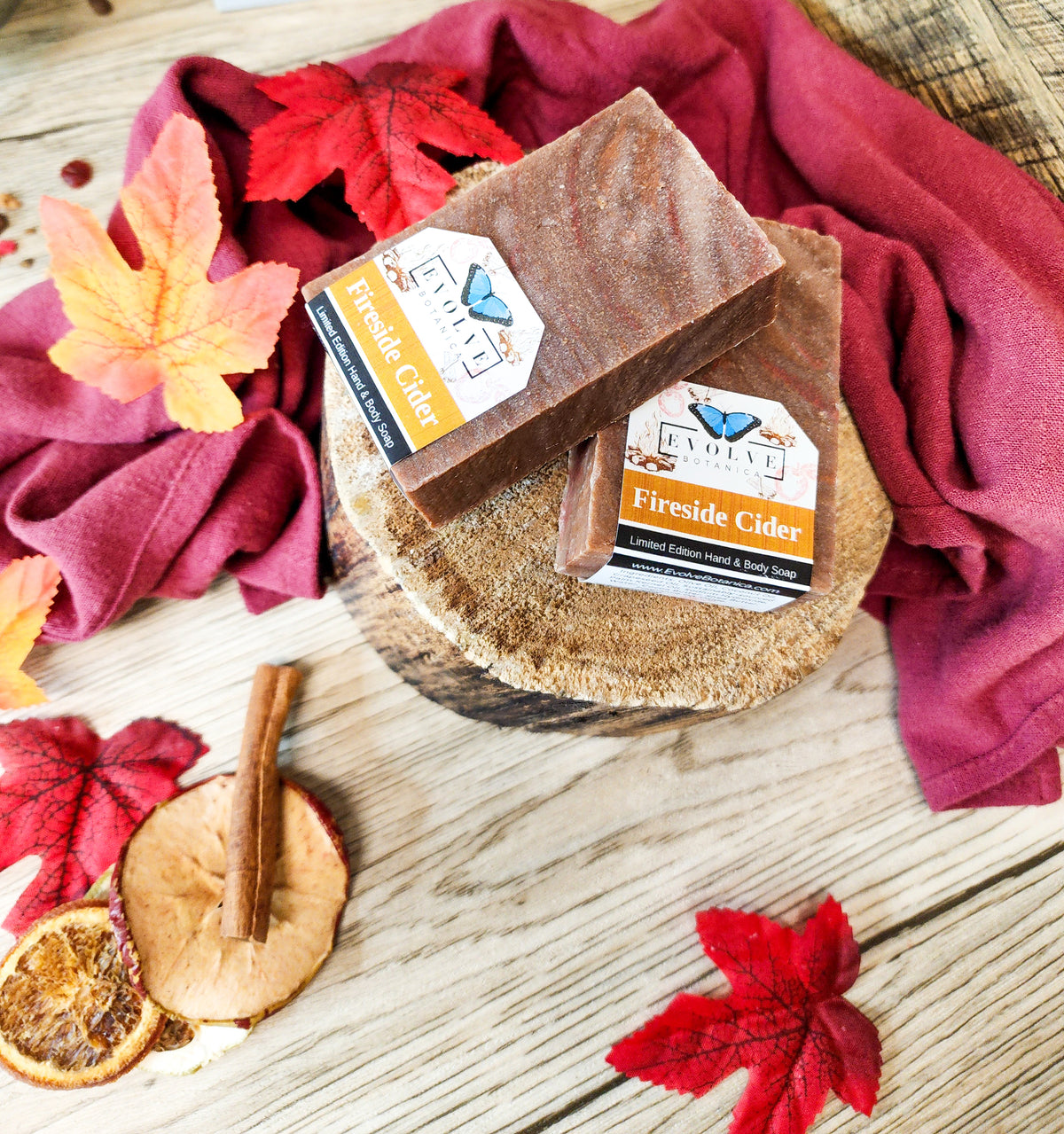 Seasonal Soap - Fireside Cider (Fall / Christmas / Holiday)