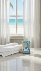 Beach Linen Seasonal Shea Butter Hand & Body Bar - Exfoliating Sand Soap