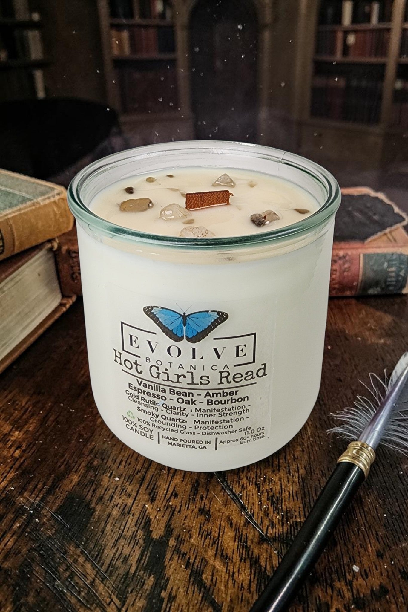 Rocks Candle - Hot Girls Read