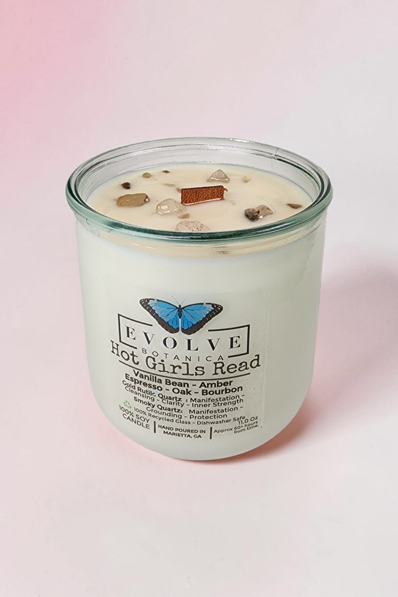 Rocks Candle - Hot Girls Read
