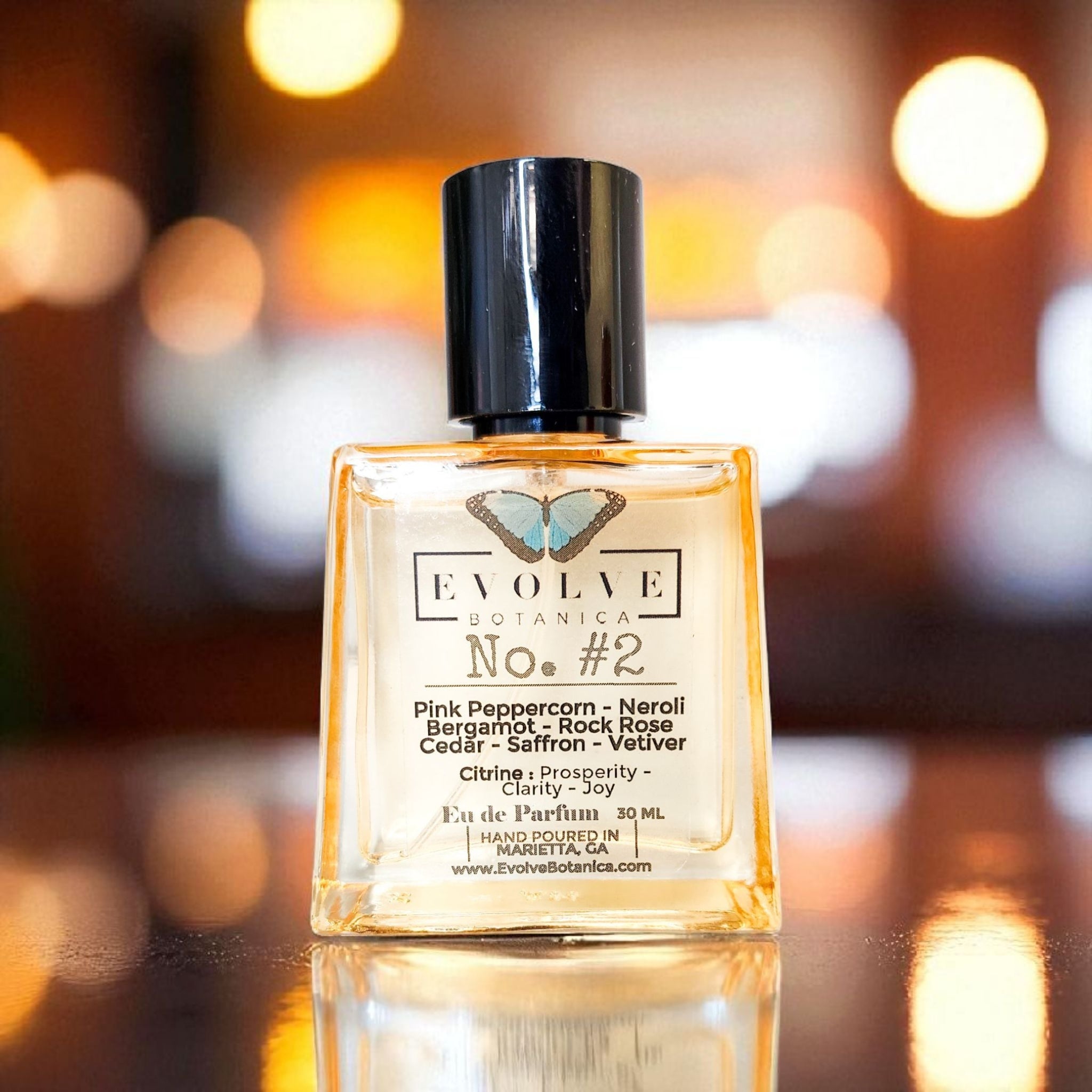 No. #2 – Eau de Parfum (30ML)
Pink Peppercorn • Neroli • Cedar • Saffron • Vetiver (perfume)