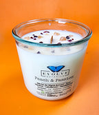 Rocks Candle - Peach & Passion (Wood Wick Soy Candle Sunstone Garnet)