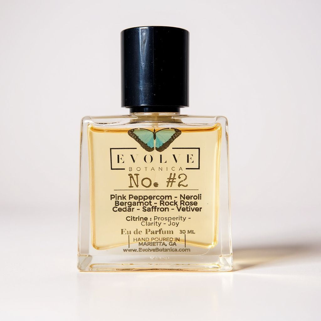 No. #2 – Eau de Parfum (30ML)
Pink Peppercorn • Neroli • Cedar • Saffron • Vetiver (perfume)