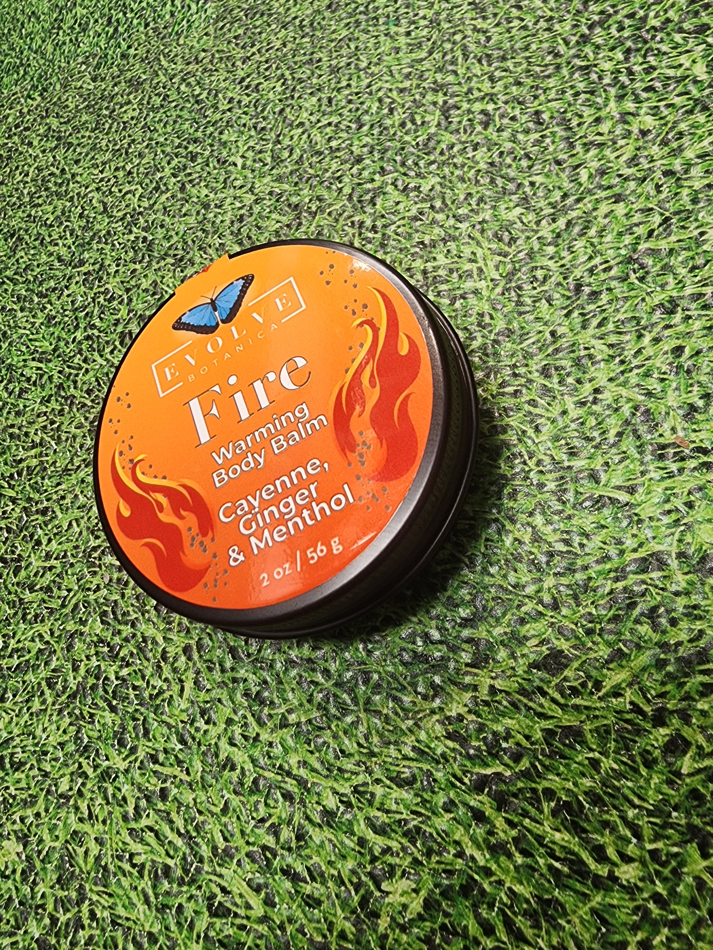 Fire Body Balm (Large 2oz) - Warming Muscle Balm for Deep Aches