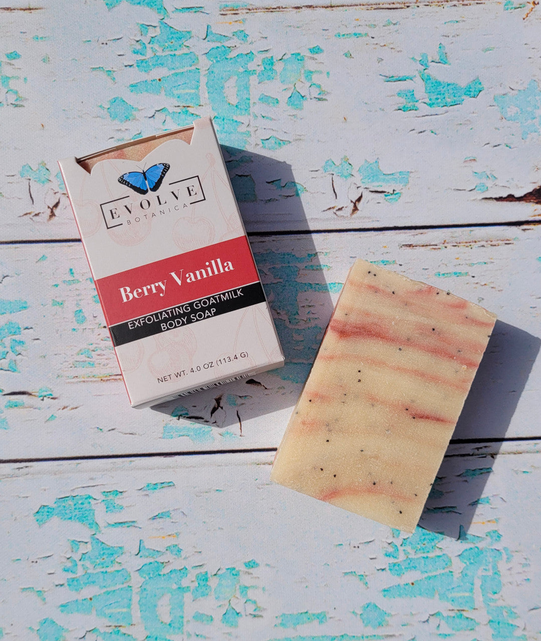 Evolve Botanica Berry Vanilla - Soap and Candle Gift Set