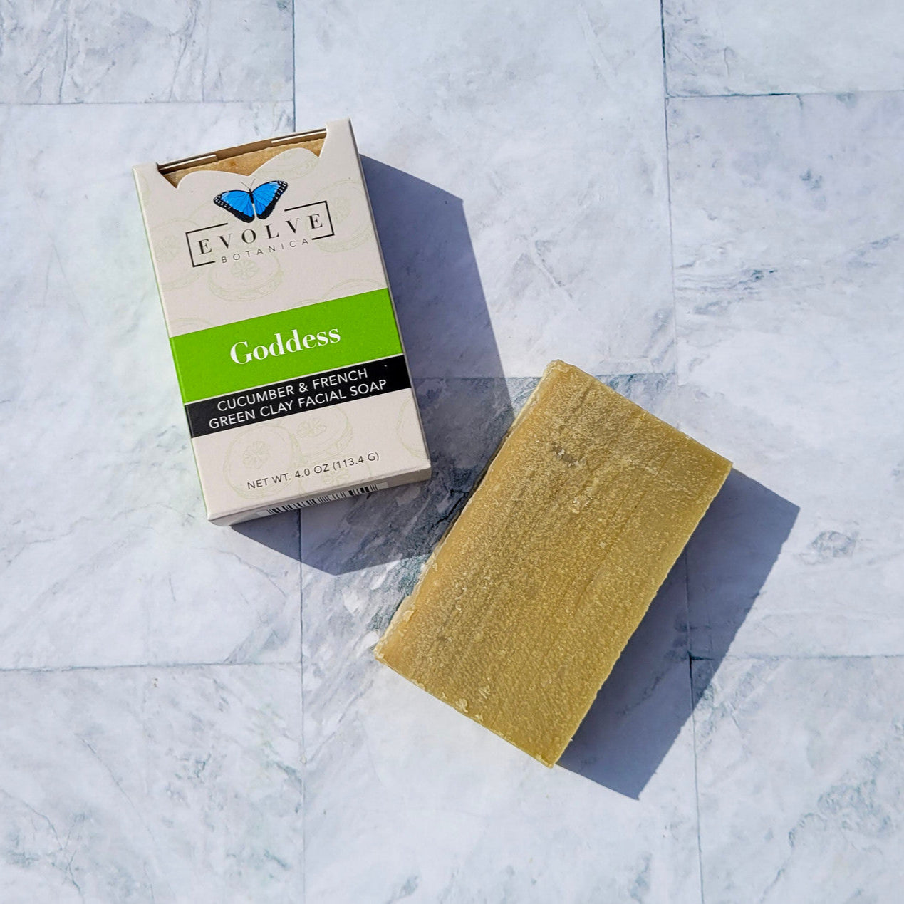 Standard Soap - Goddess Cucumber & French Green Clay (Facial Soap) Standard Soaps Evolve Botanica