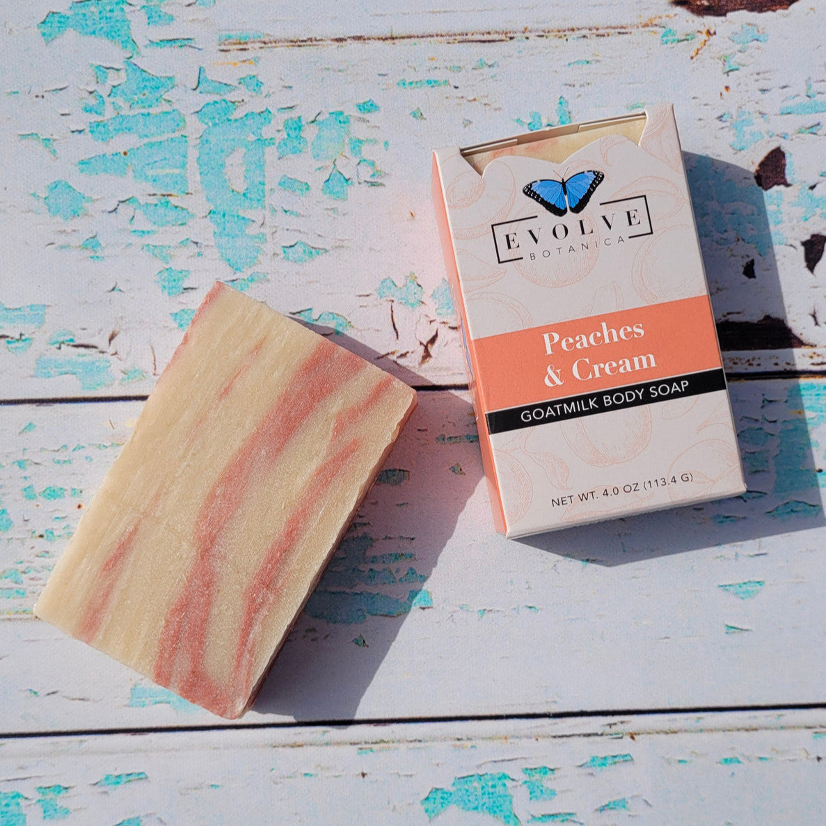 Standard Soap - Peaches and Cream (Goatmilk) Standard Soaps Evolve Botanica