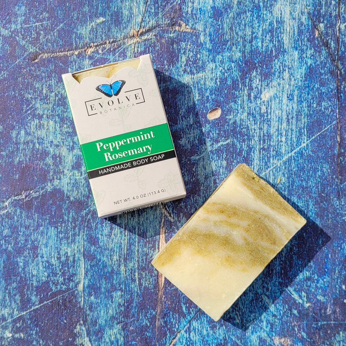 Standard Soap - Peppermint Rosemary Standard Soaps Evolve Botanica